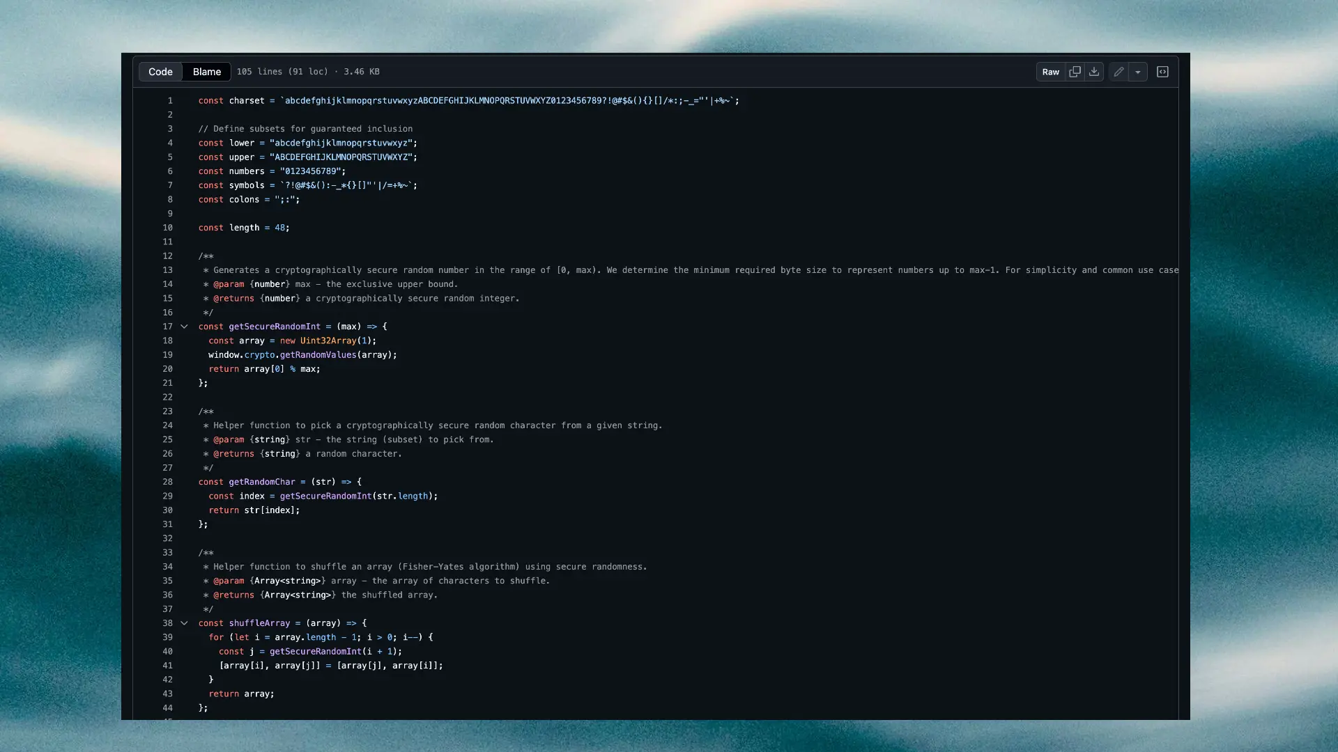 Password Generator preview